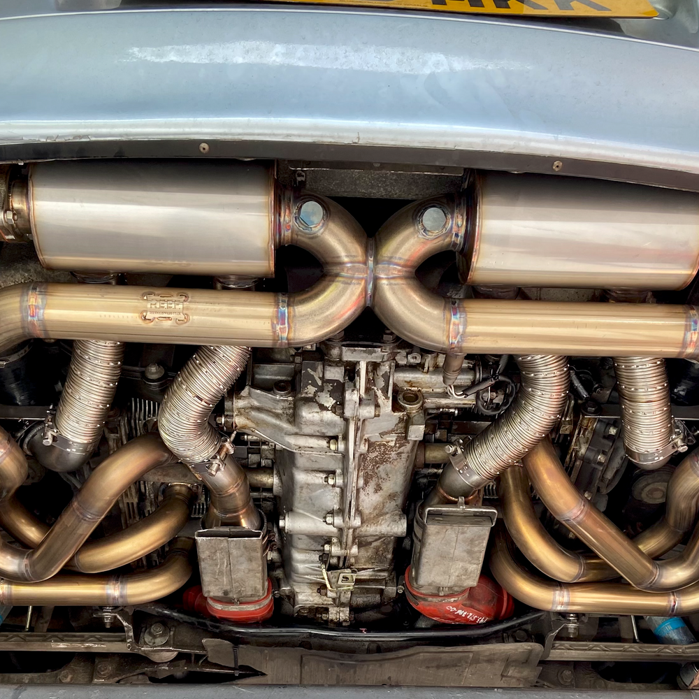 Porsche 993 304 Grade Stainless Steel Race Exhaust System